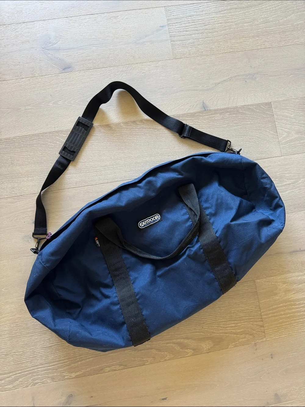 Vintage Outdoor Products Duffel Bag Blue Black